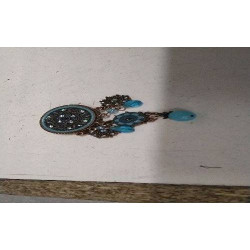 BROCHE BLEUE