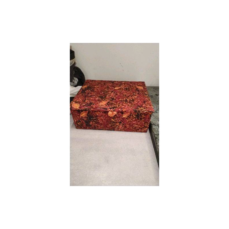 BOITE TISSU ROUGE ORANGE 