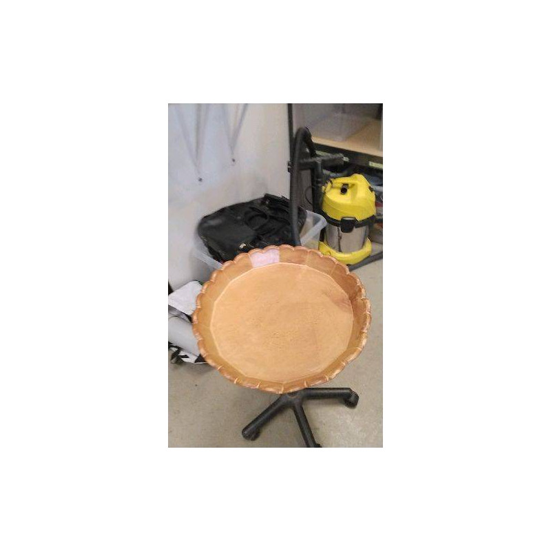 PLAT GM SARS POTERIE 1862/ DIAM 45CM