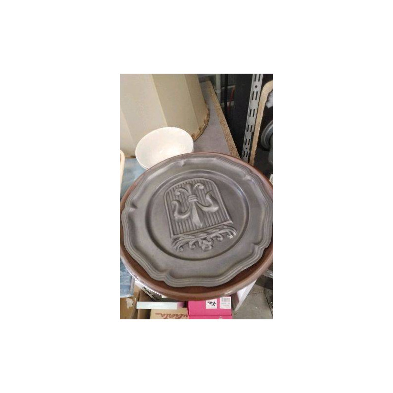 DECO ASSIETTE ETAIN 