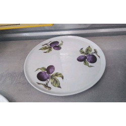 PLAT ROND PRUNES 
