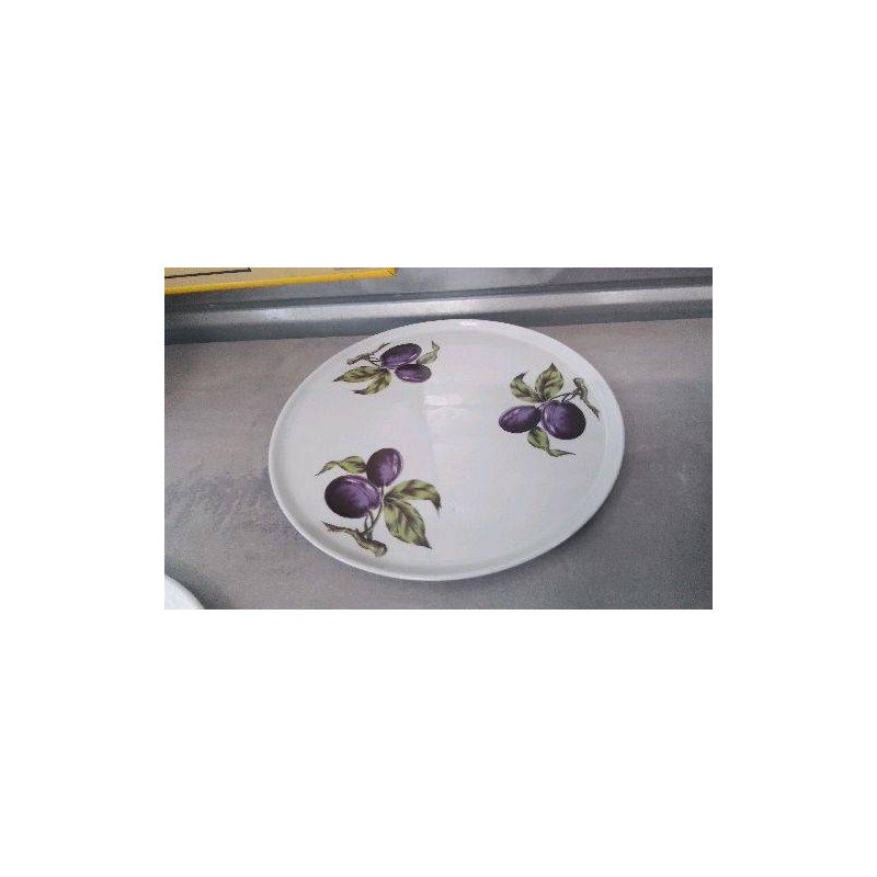 PLAT ROND PRUNES 