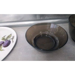 SALADIER PM VERRE MARRON 