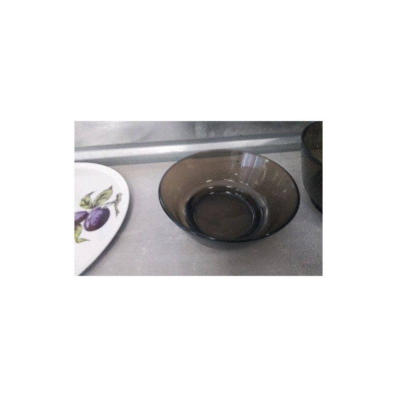 SALADIER PM VERRE MARRON 