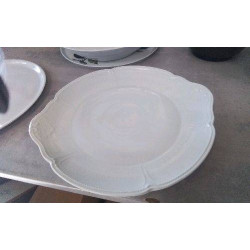 PLAT TOND PORCELAINE 