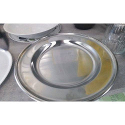 PLAT ROND INOX