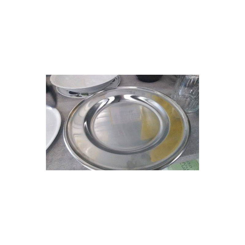 PLAT ROND INOX