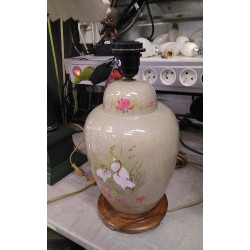 PIED DE LAMPE ASIATIQUE 