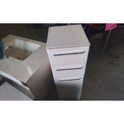 MEUBLE SDB 2 TIROIRS 1 PORTE