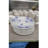 ASSIETTES A DESSERT ORCHIES X11 