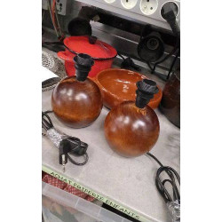PIED DE LAMPE BOULE