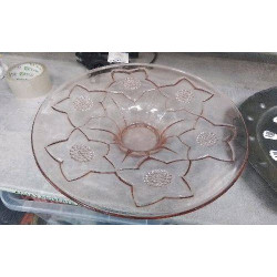 COUPE EN VERRE ROSE 