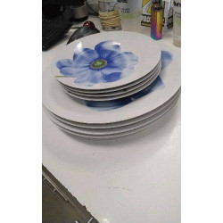 ASSIETTES FLEURS 
