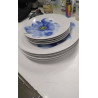 ASSIETTES FLEURS 
