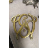 DECO DESSOUS DE PLAT VINTAGE LAITON - GEO WASHINGTON CYPHER 10-13