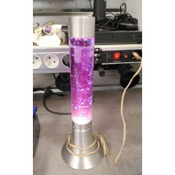LAMPE LAVA PAILLETTES 