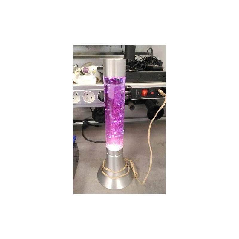LAMPE LAVA PAILLETTES 