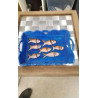PLATEAU PEINT POISSONS 