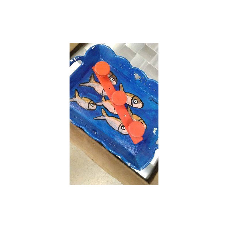 PATERE PLASTIQUE VINTAGE 