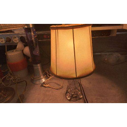 LAMPE PIED VERRE PM