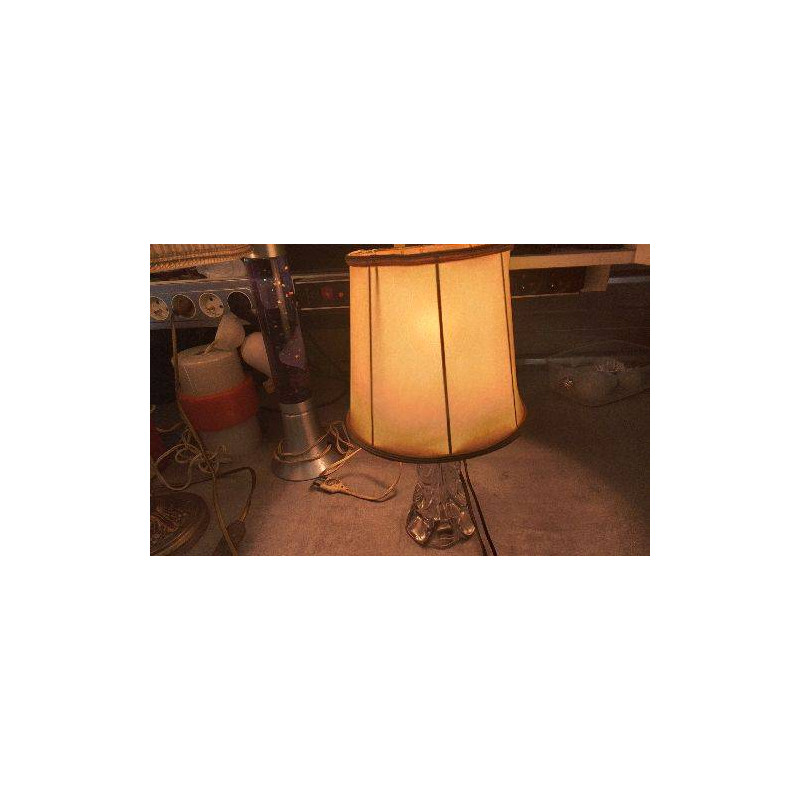 LAMPE PIED VERRE PM