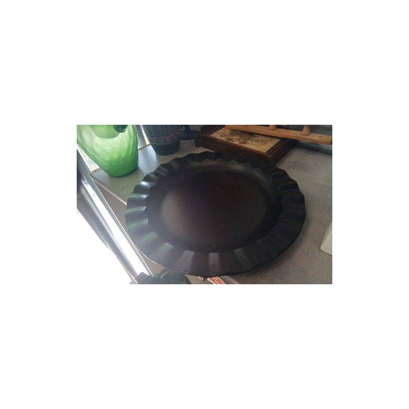 PLAT XXL EMILE HENRY NOIR - DIAM 46CM