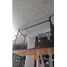 BUREAU STYLE INDUSTRIEL FER ET BOIS