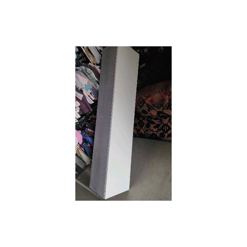 MEUBLE A SUSPENDRE HORIZONTAL GRIS BLANC