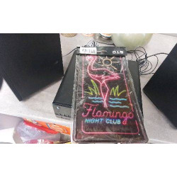 DECO PLAQUE FLAMINGO