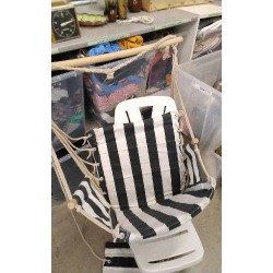 FAUTEUIL TISSU A SUSPENDRE 