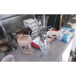 VASE VERRE ETAIN 