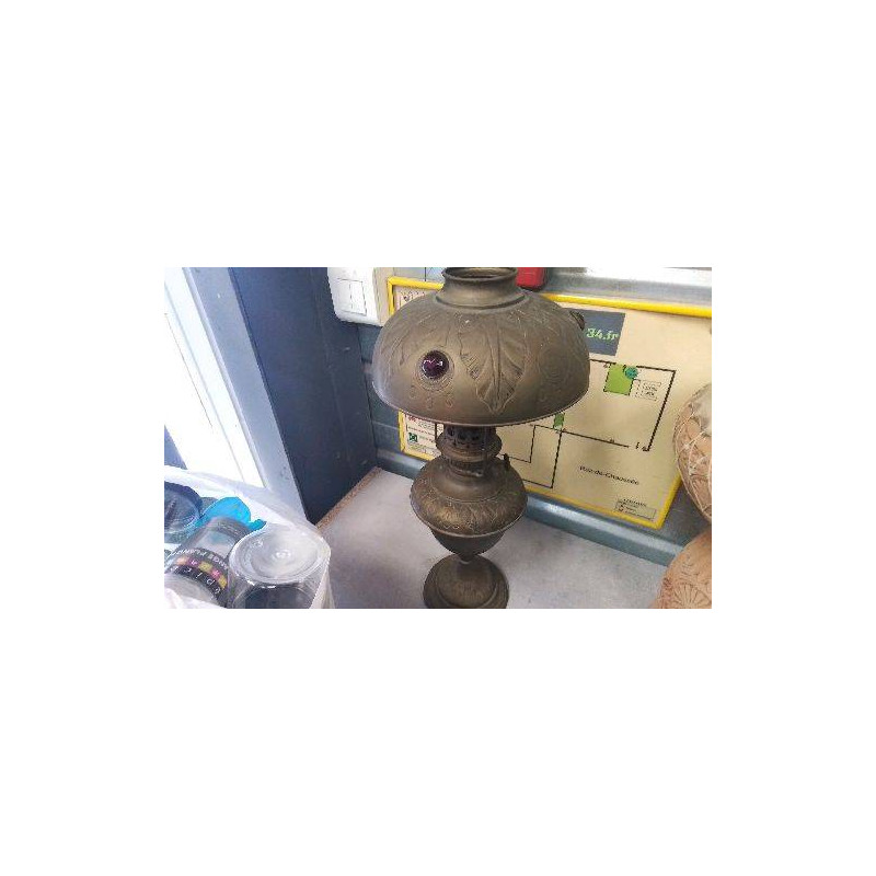 DECO LAMPE A HUILE ANCIENNE 