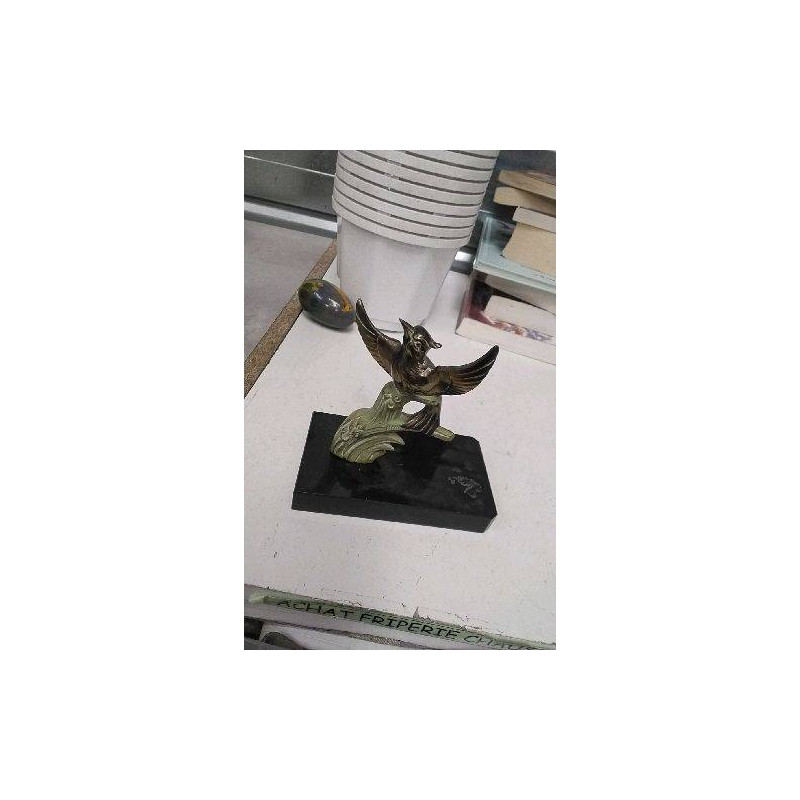 DECO OISEAU SUR MARBRE 