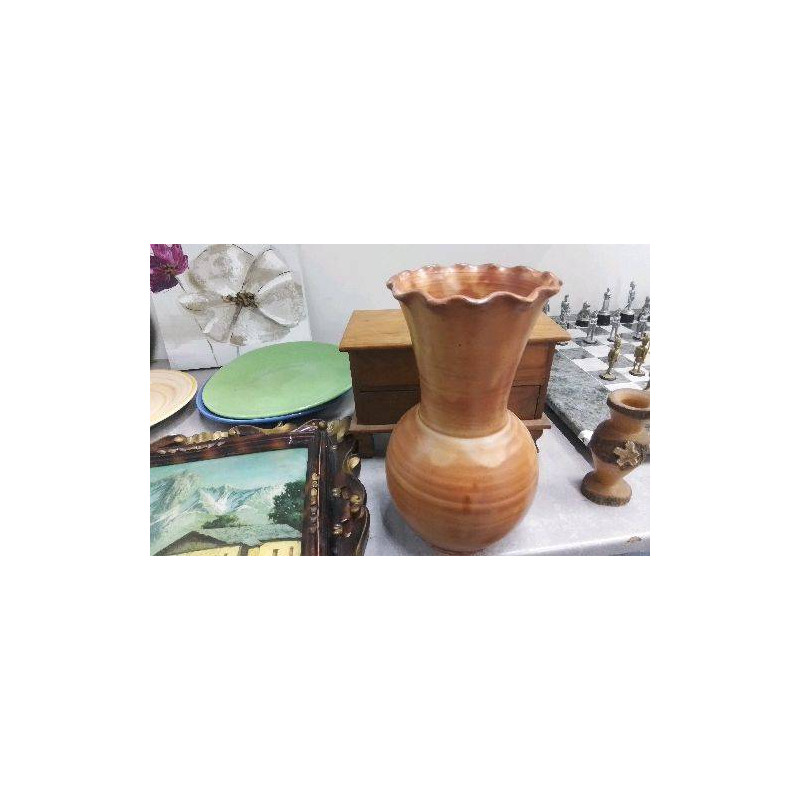 VASE MARRON 