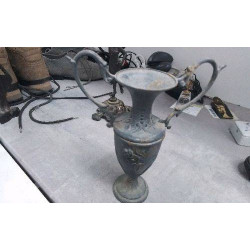 VASE METAL DECO 