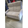 CANAPE TISSU GRIS 2 PLACES 