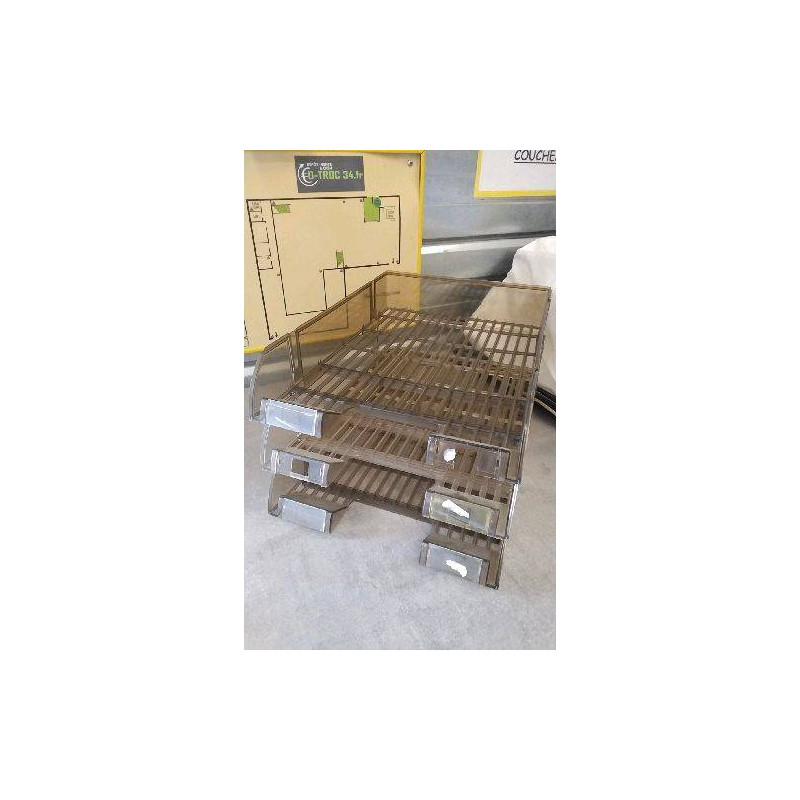 RANGEMENTS BUREAU PLASTIQUES X3  