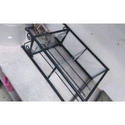 ETAGERE FER VERRE A SUSPENDRE 