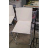 CHAISE HAUTE D’EXTÉRIEUR/ METAL- PVC ( EN L’ETAT)