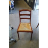 CHAISE MERISIER - PAILLEE ( EN L’ETAT)