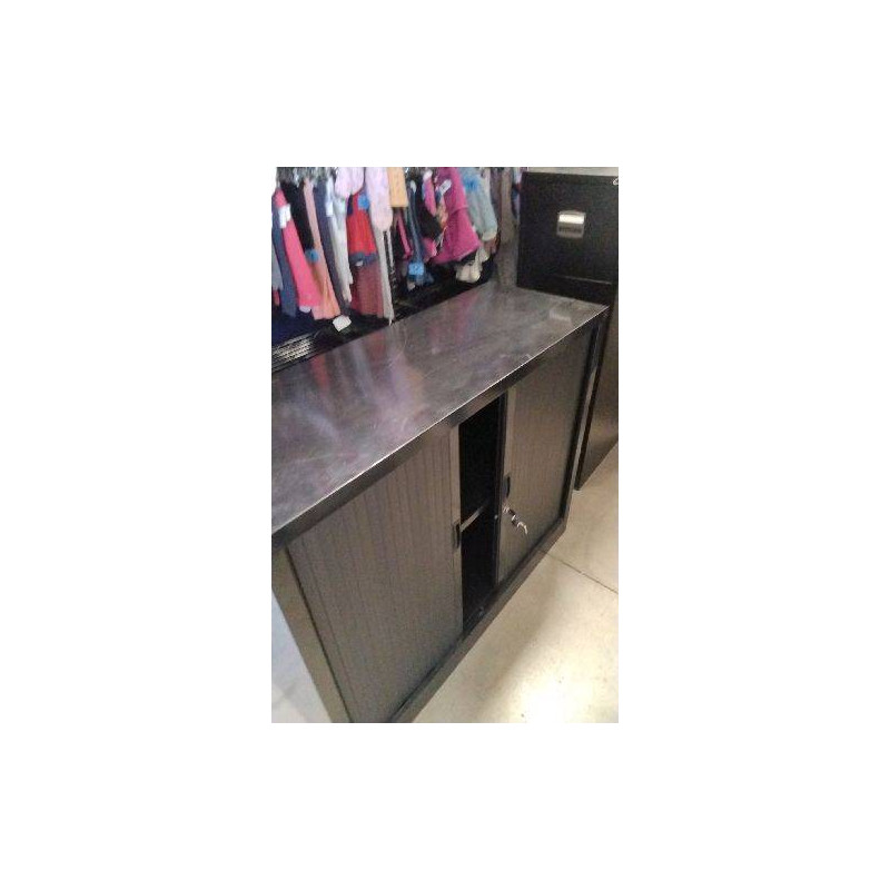 ARMOIRE METALLIQUE MI HAUTEUR - 2 PORTES