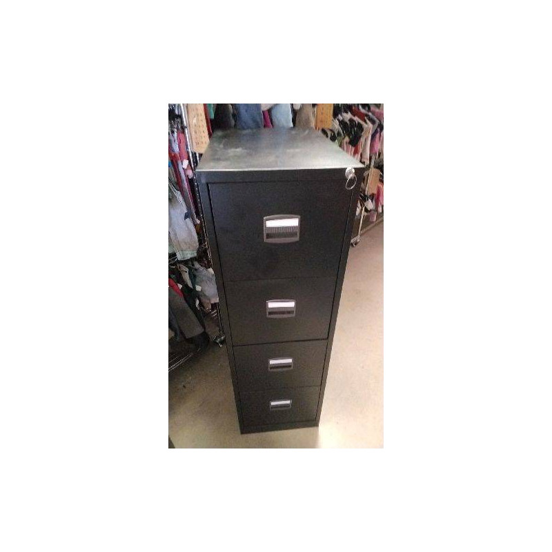 MEUBLE RANGEMENT DE BUREAU 4 TIROIRS- METAL 