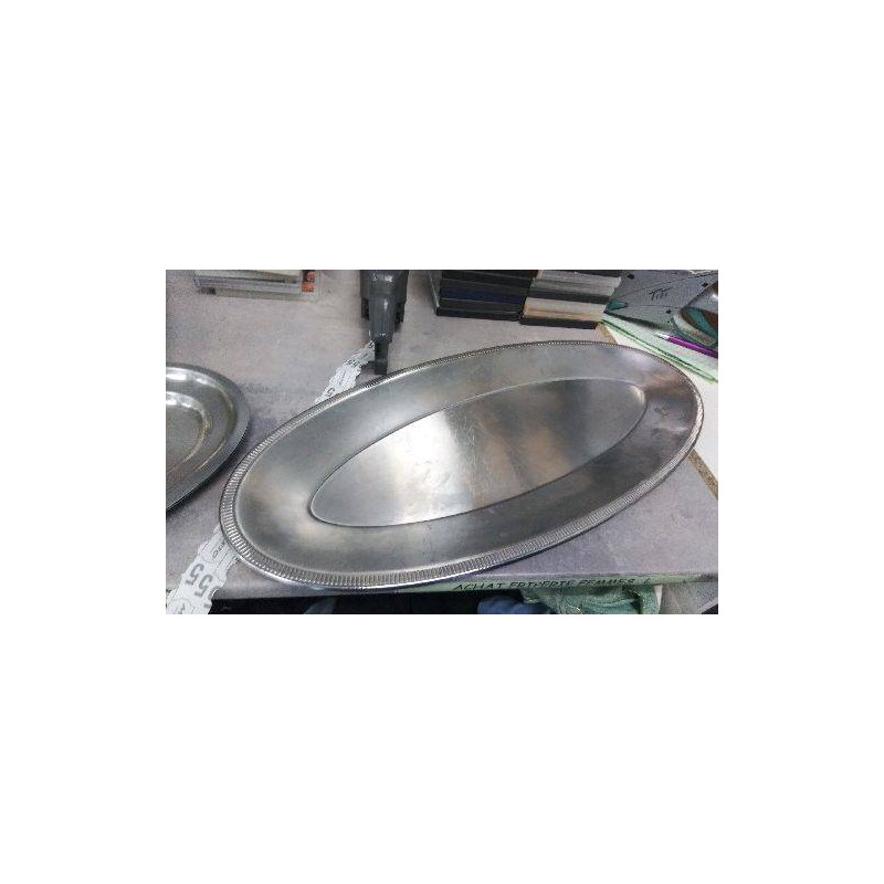 PLAT INOX OVALE COUZON