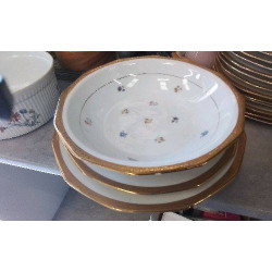 PLAT LISERE DORE LE LOT