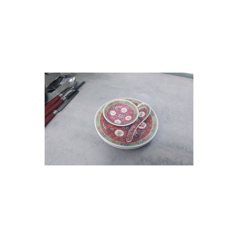 ASSIETTE ASIATIQUE LE LOT