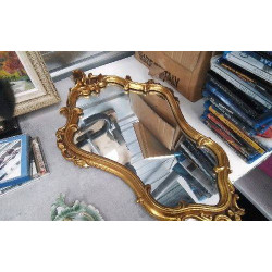 MIROIR DORE 