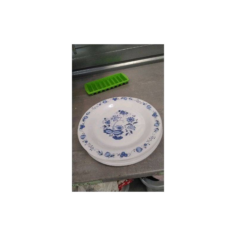 ASSIETTE ARCOPAL- MOTIF BLEU LE LOT 