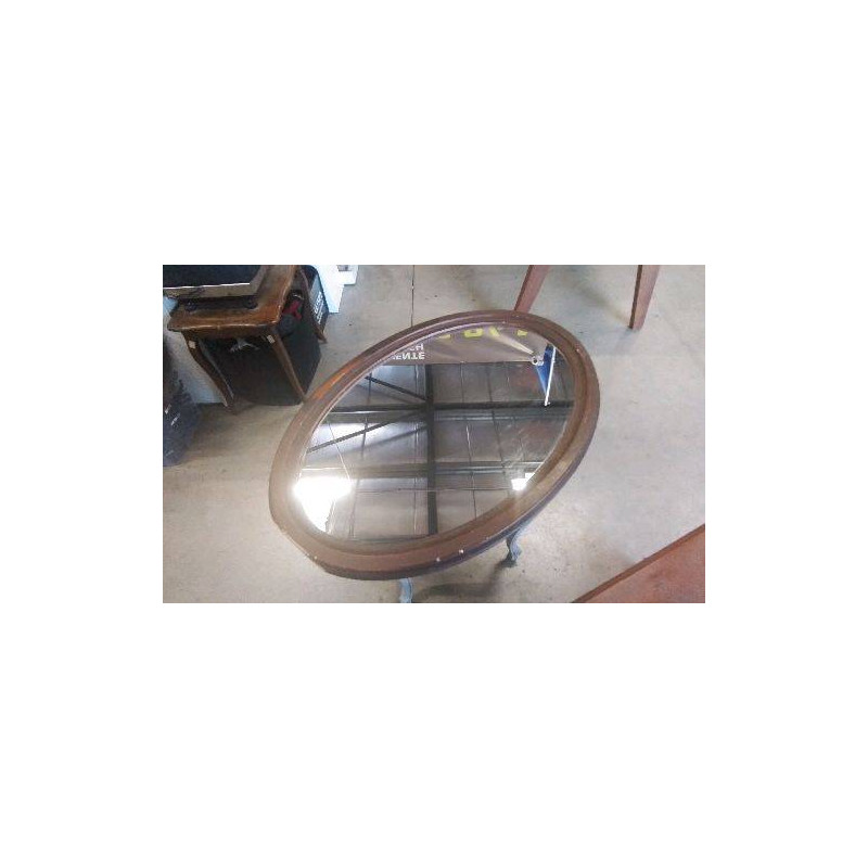 MIROIR OVALE EN LETAT 