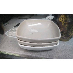 ASSIETTES CREUSES X3