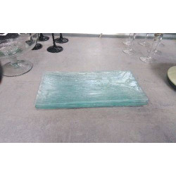ASSIETTES RECT VERRE X4 
